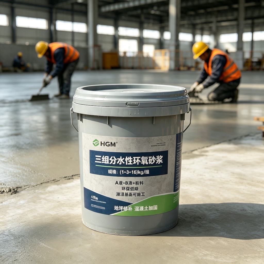 新龙三组份水性环氧砂浆